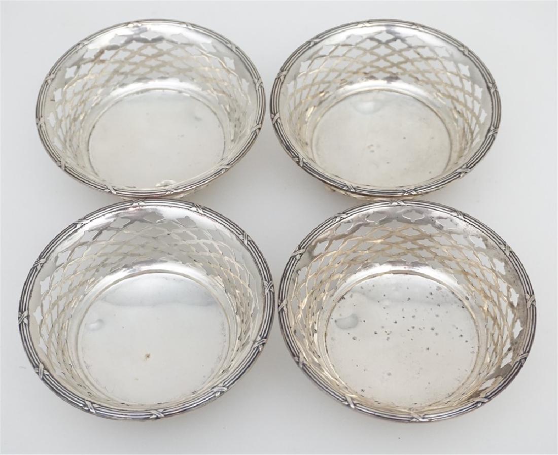 4 BIRKS STERLING FOOTED NUT BOWLS (1 of 7)