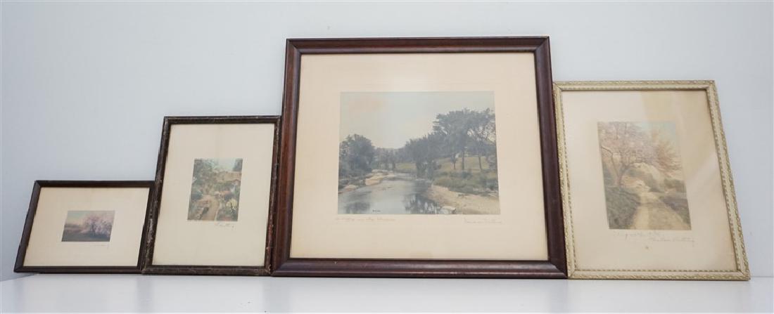 4 WALLACE NUTTING HAND COLORED PHOTOS (1 of 7)