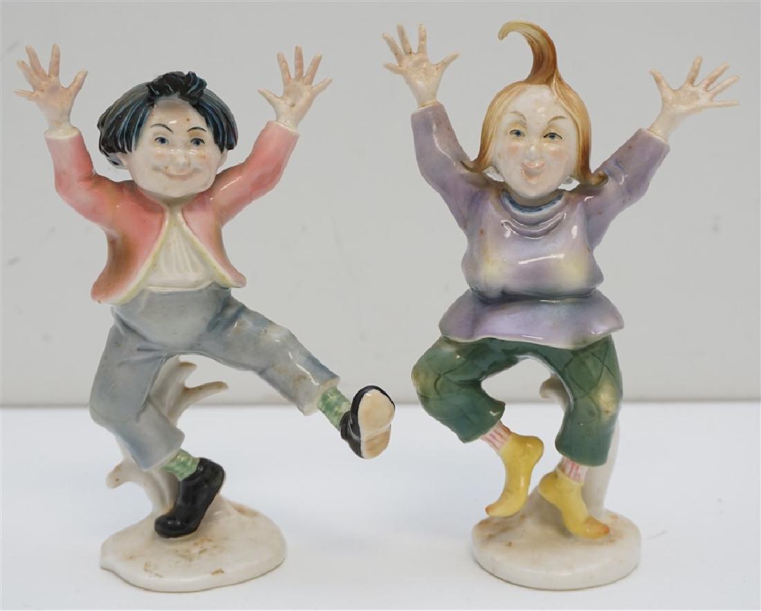 2PC KARL ENS PORCELAIN DANCERS (1 of 6)