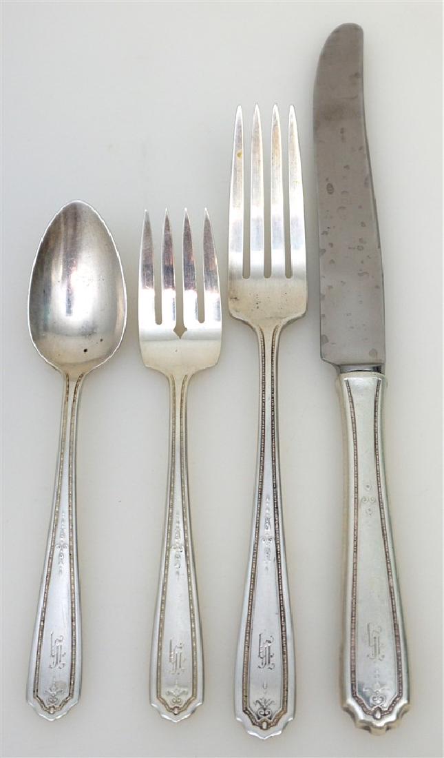 FOUR (4) 4PC STERLING PLACE SETTINGS (1 of 6)