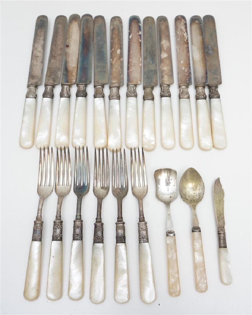 21 pc LANDERS FRARY CLARK MOP HANDLE FLATWARE (1 of 6)