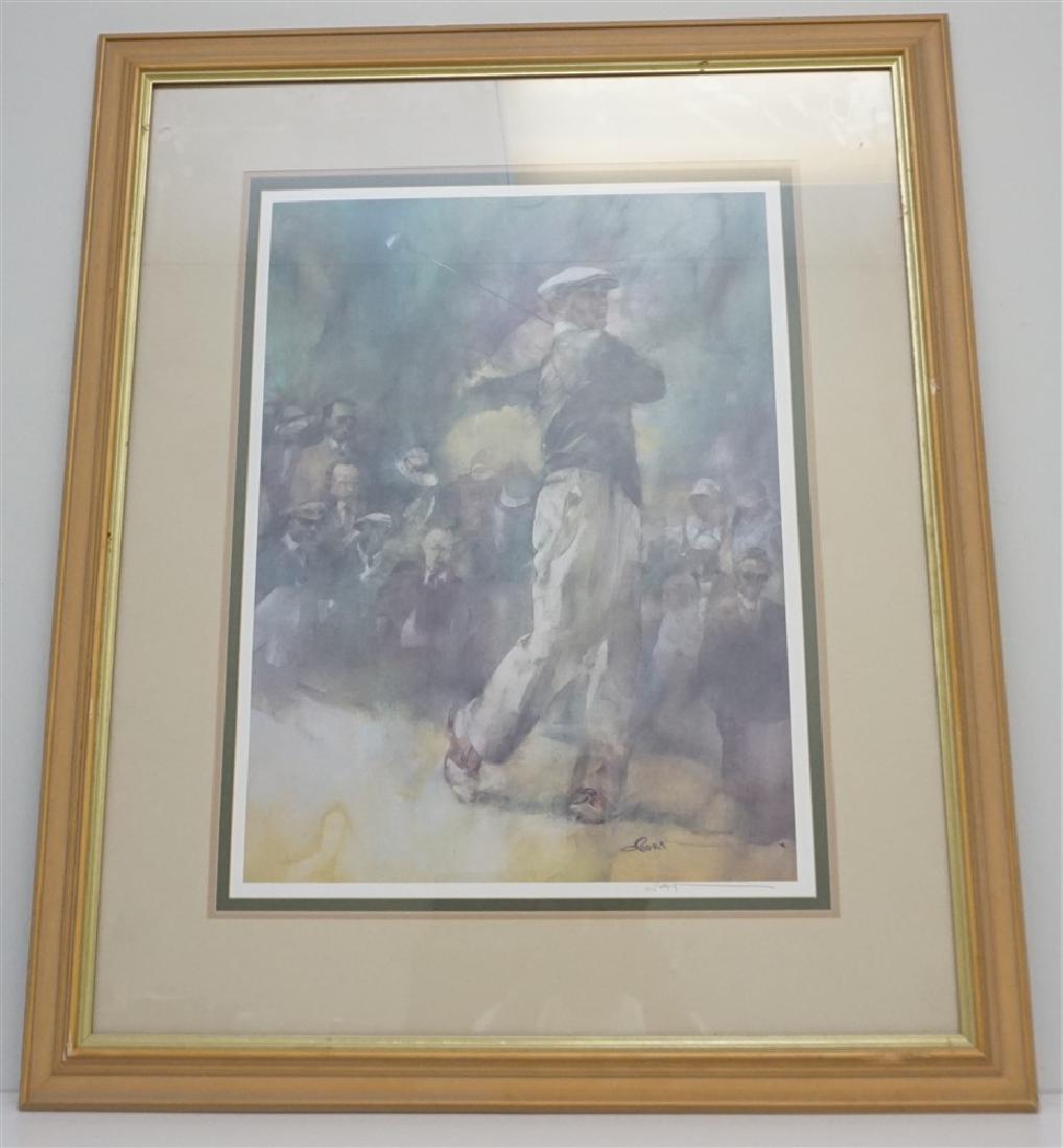 BOB HOGAN II - BOB CROFUT GOLF PRINT (1 of 8)