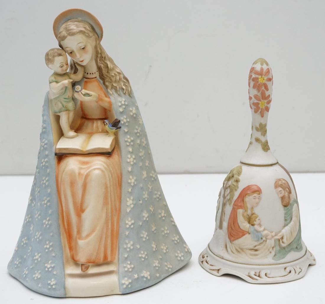2 HUMMEL GOEBEL MADONNA & LEFTON MUSICAL BELL (1 of 7)