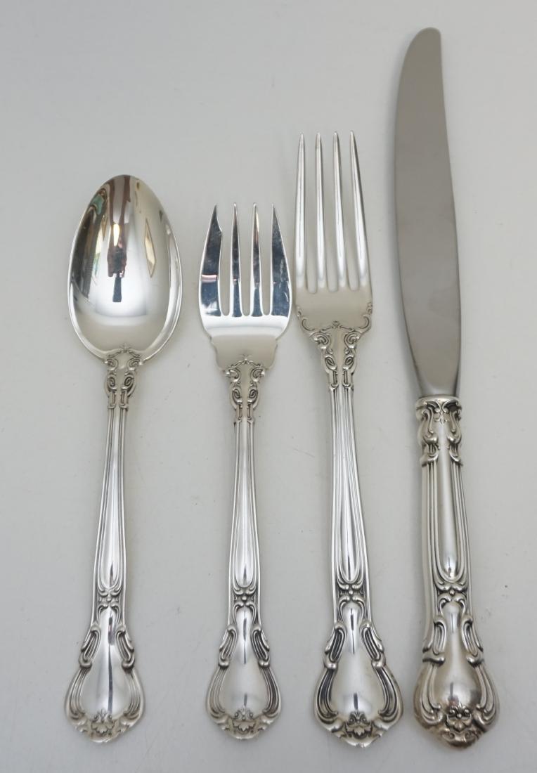 SIX 4PC PLACE STERLING CHANTILLY (1 of 5)