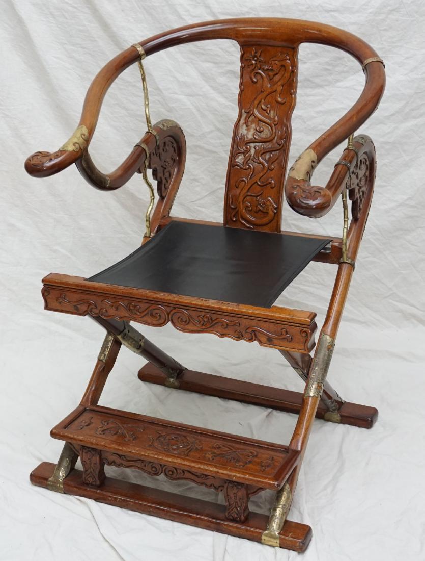 CHINESE HUANGHUALI FOLDING CHAIR (1 of 11)