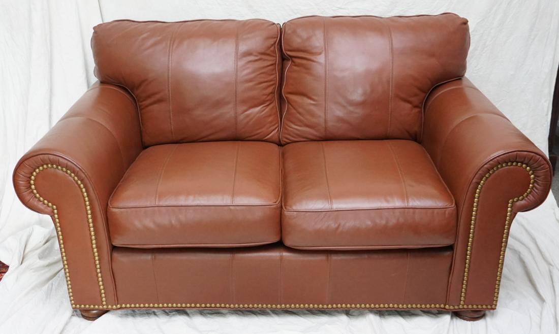 LEATHERCRAFT LOVESEAT (1 of 9)