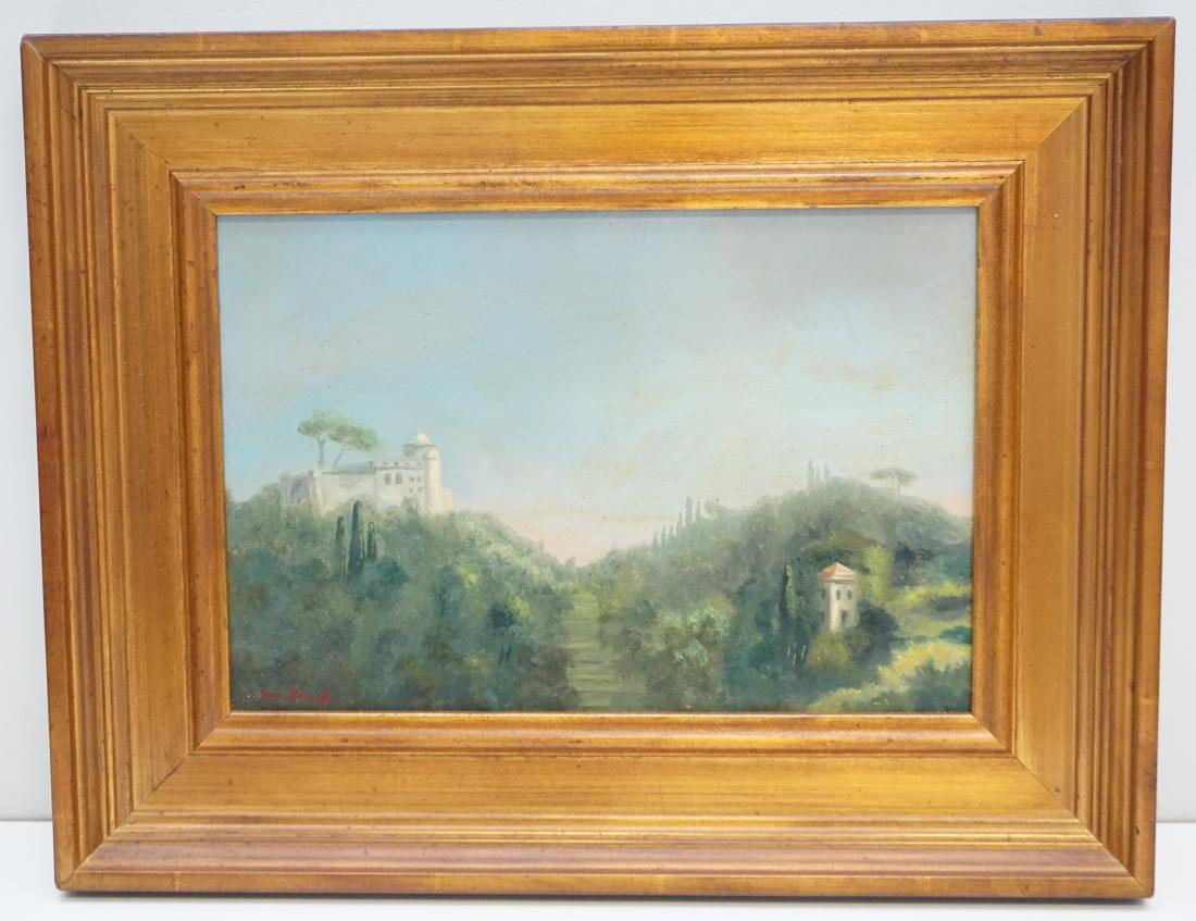 JAN BROUGH PORTOFINO LANDSCAPE OIL (1 of 9)