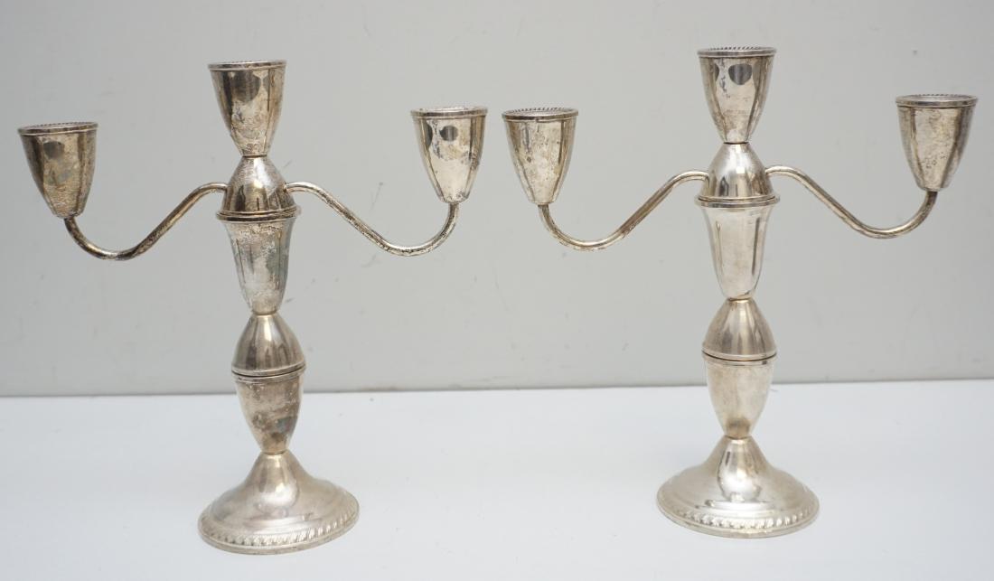 VINTAGE STERLING CANDELABRA (1 of 10)