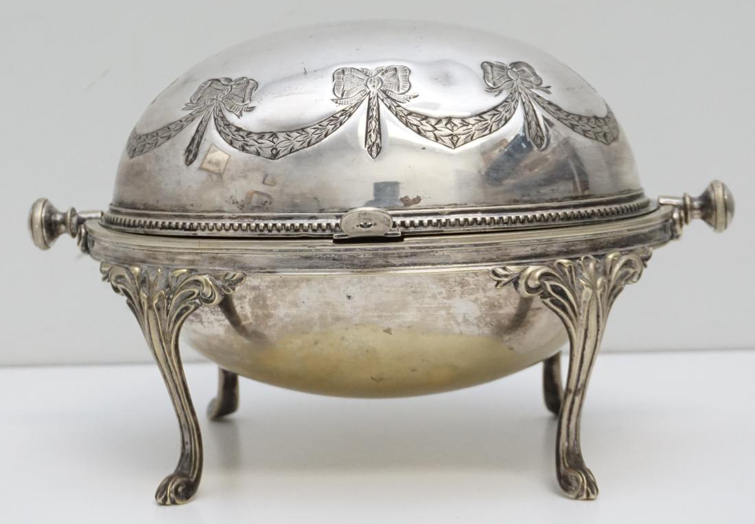 VICTORIAN DOMED BREAKFAST WARMER (1 of 8)