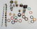 24 pc ESTATE STERLING & COSTUME JEWELRY
