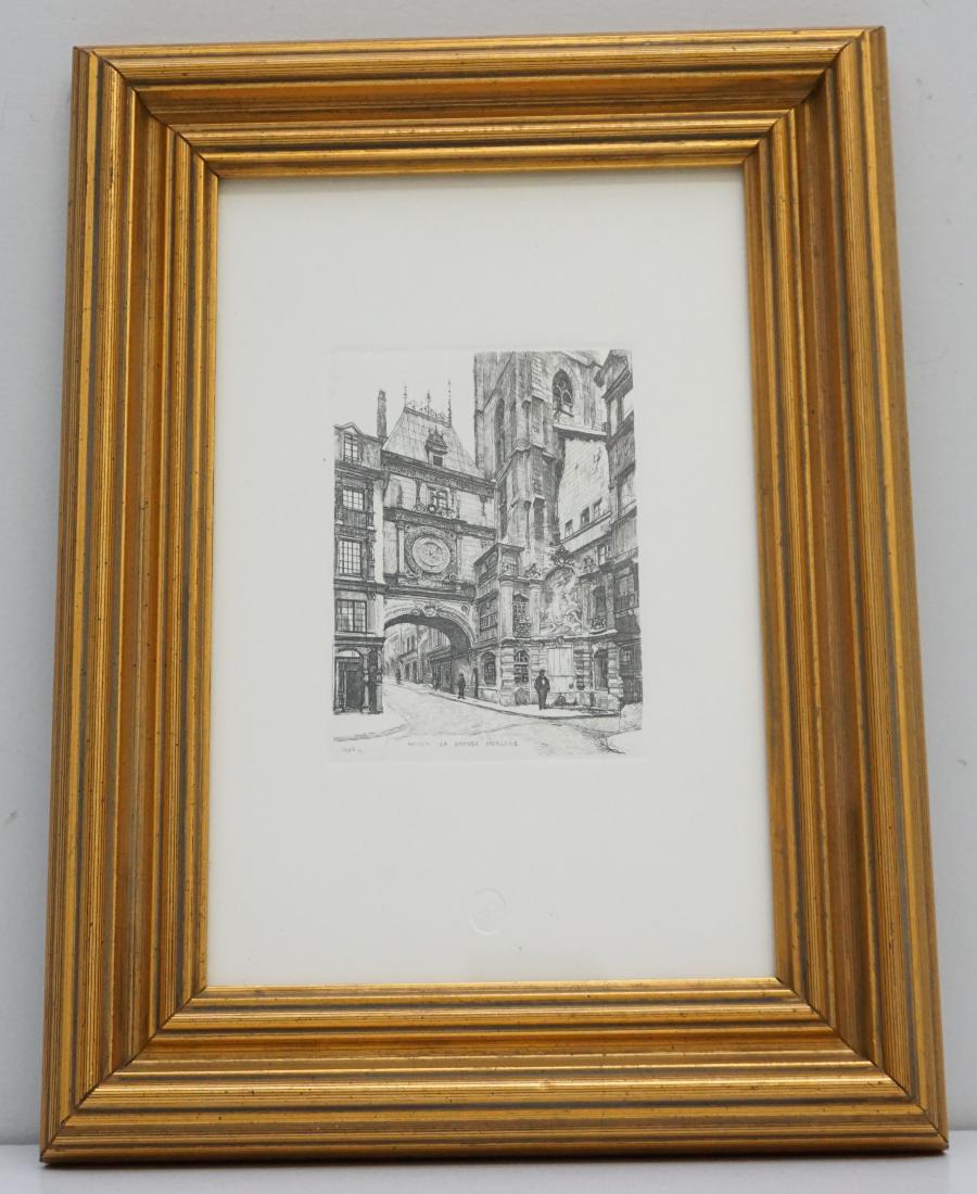 LEOPOLD ROBIN (18771939) ETCHING