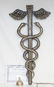 ART PIATT BRUTALIST BRONZE CADUCEUS SCULPTURE - 12