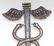ART PIATT BRUTALIST BRONZE CADUCEUS SCULPTURE - 2