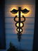ART PIATT BRUTALIST BRONZE CADUCEUS SCULPTURE - 4