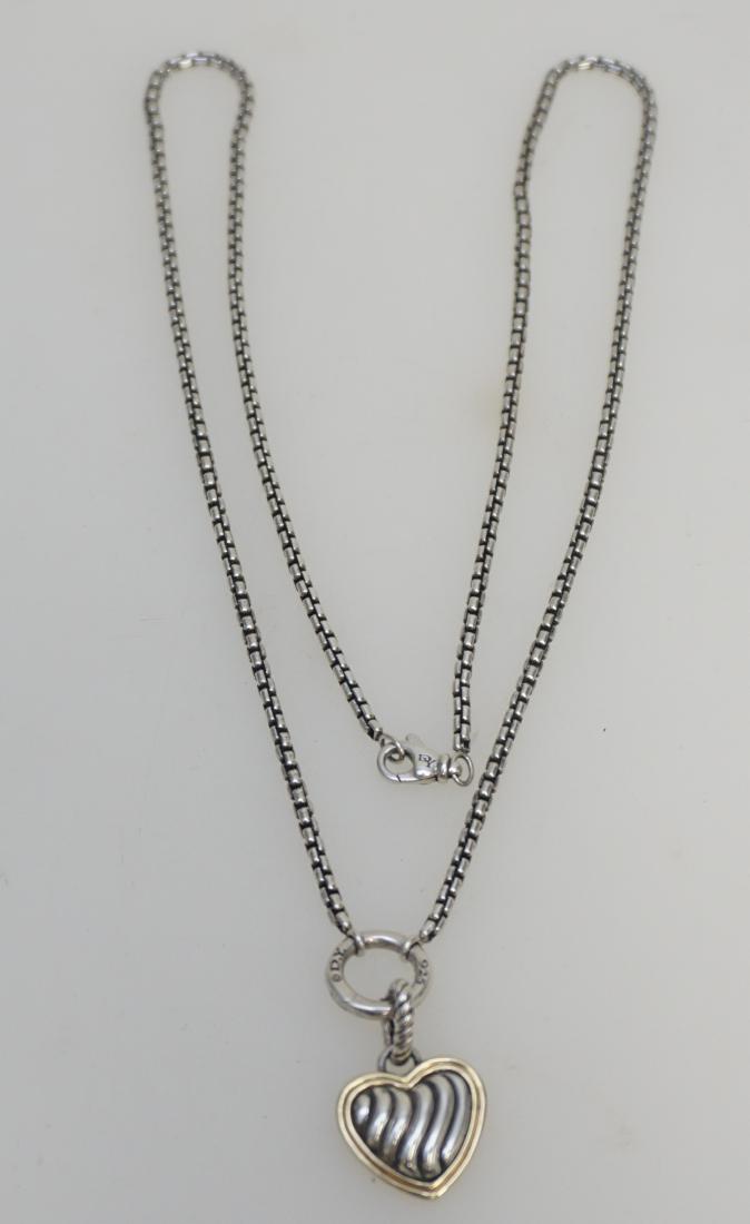 david yurman heart necklaces
