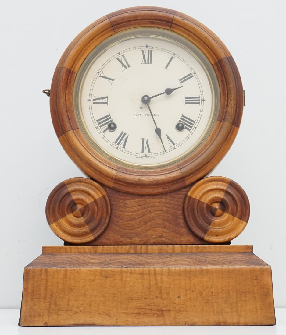 INGRAHAM GRECIAN MOSAIC MANTLE CLOCK Jun 30, 2019 Charleston Estate