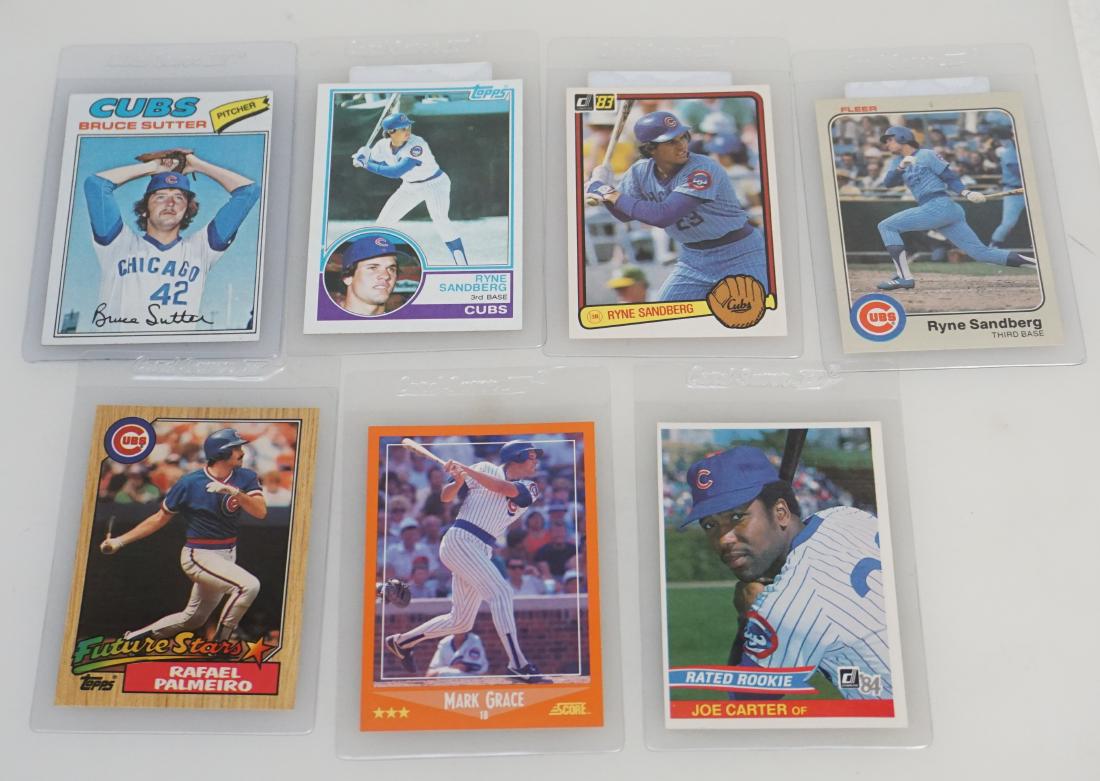 7 VTG CUBS BRUCE SUTTER - RYNE SANDBERG + (1 of 6)