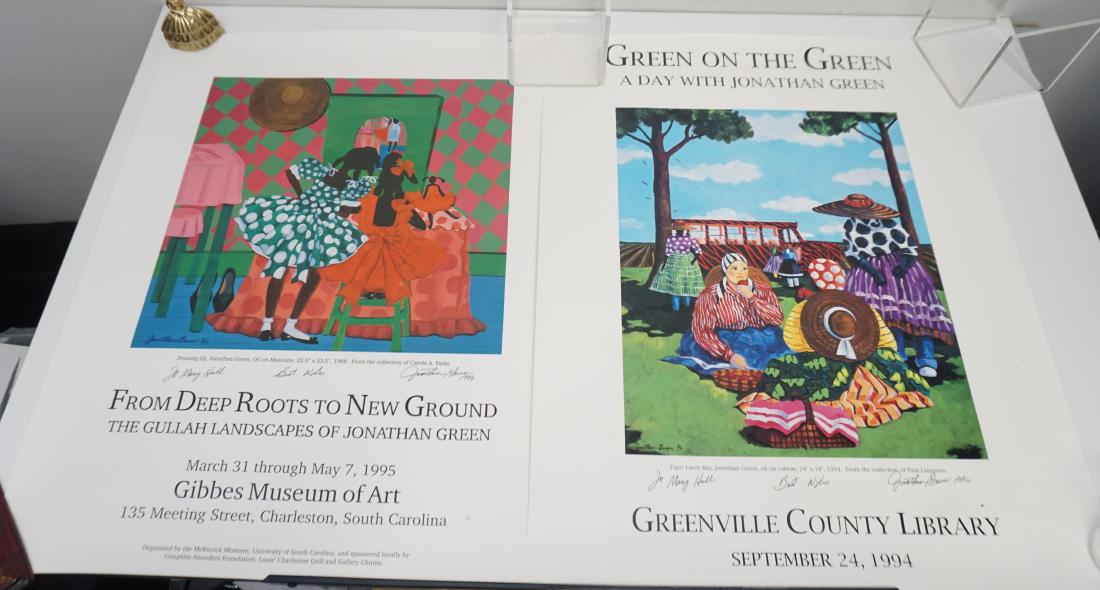 3 JONATHAN GREEN SIGNED POSTERS (1 of 5)