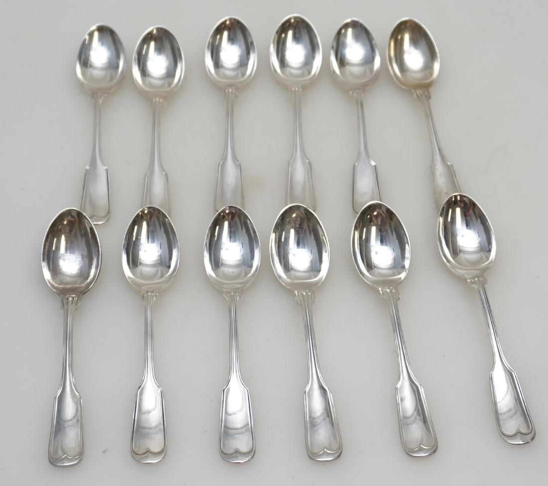 12 STERLING SILVER 1902 DEMITASSE SPOONS (1 of 5)