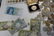 LARGE LOT WORLD COINS & STAMPS - 10