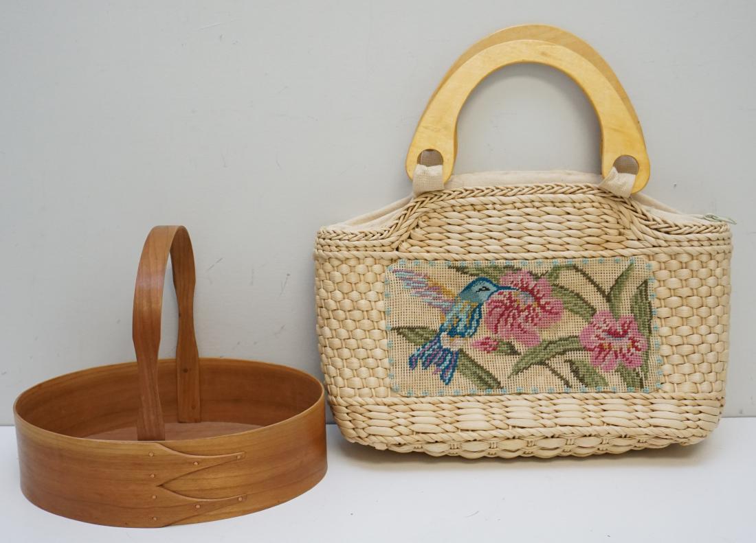 SHAKER BASKET & STRAW PURSE (1 of 10)