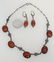 2 pc EDWARDIAN STERLING CARNELIAN - 5