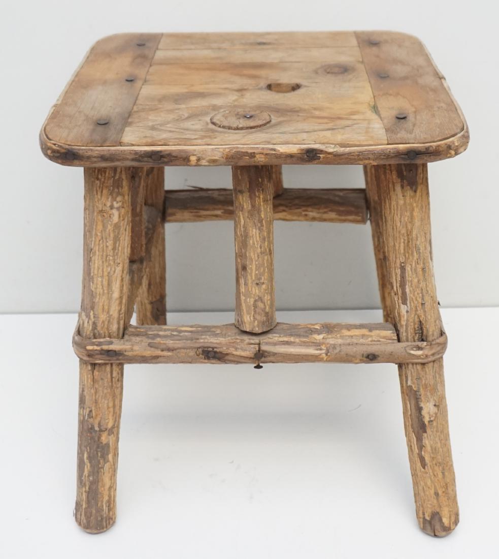 RUSTIC WYOMING STOOL (1 of 8)