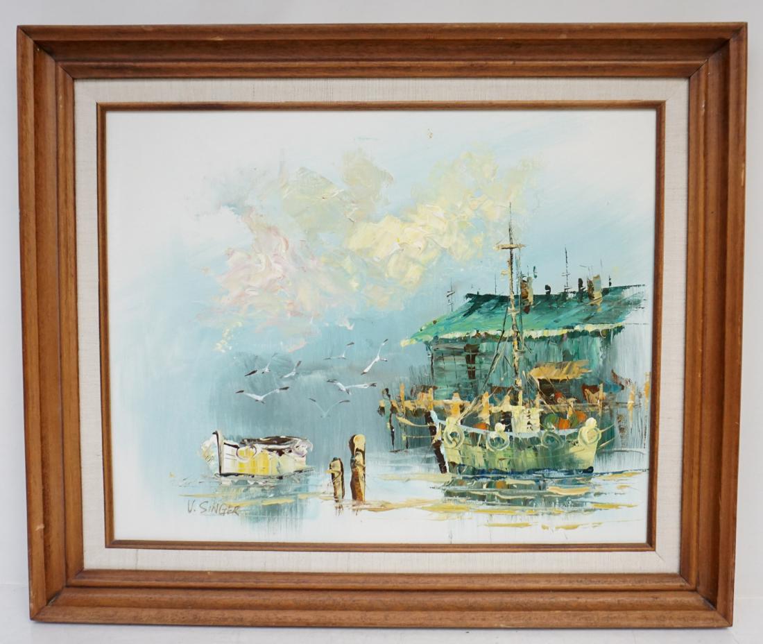 V. SINGER (20TH CENTURY AMERICAN) (1 of 10)