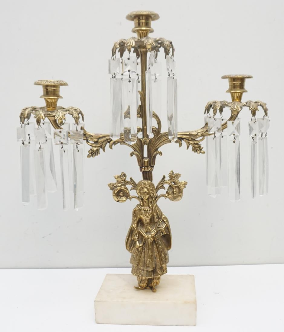 Vintage Figural 3 Arm Candelabra (1 of 11)
