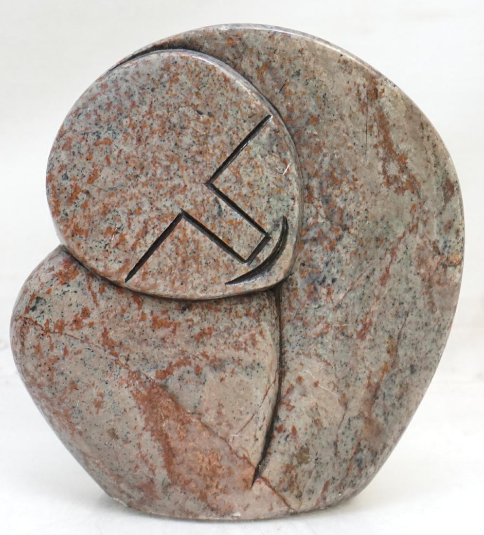 MID CENTURY STONE SCUPTURE (1 of 8)