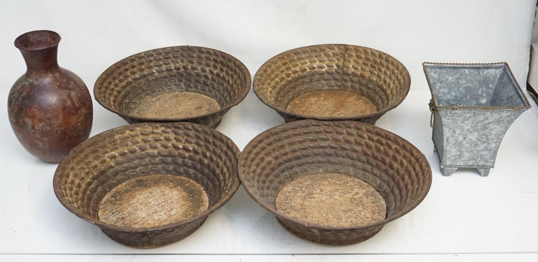 6 pc PRIMITIVE BOWLS + (1 of 9)