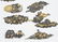 14 ANTIQUE BRONZE GILT JAPANESE MENUKI - 4