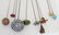 10 ANTIQUE HAT PINS + HOLDER - 3