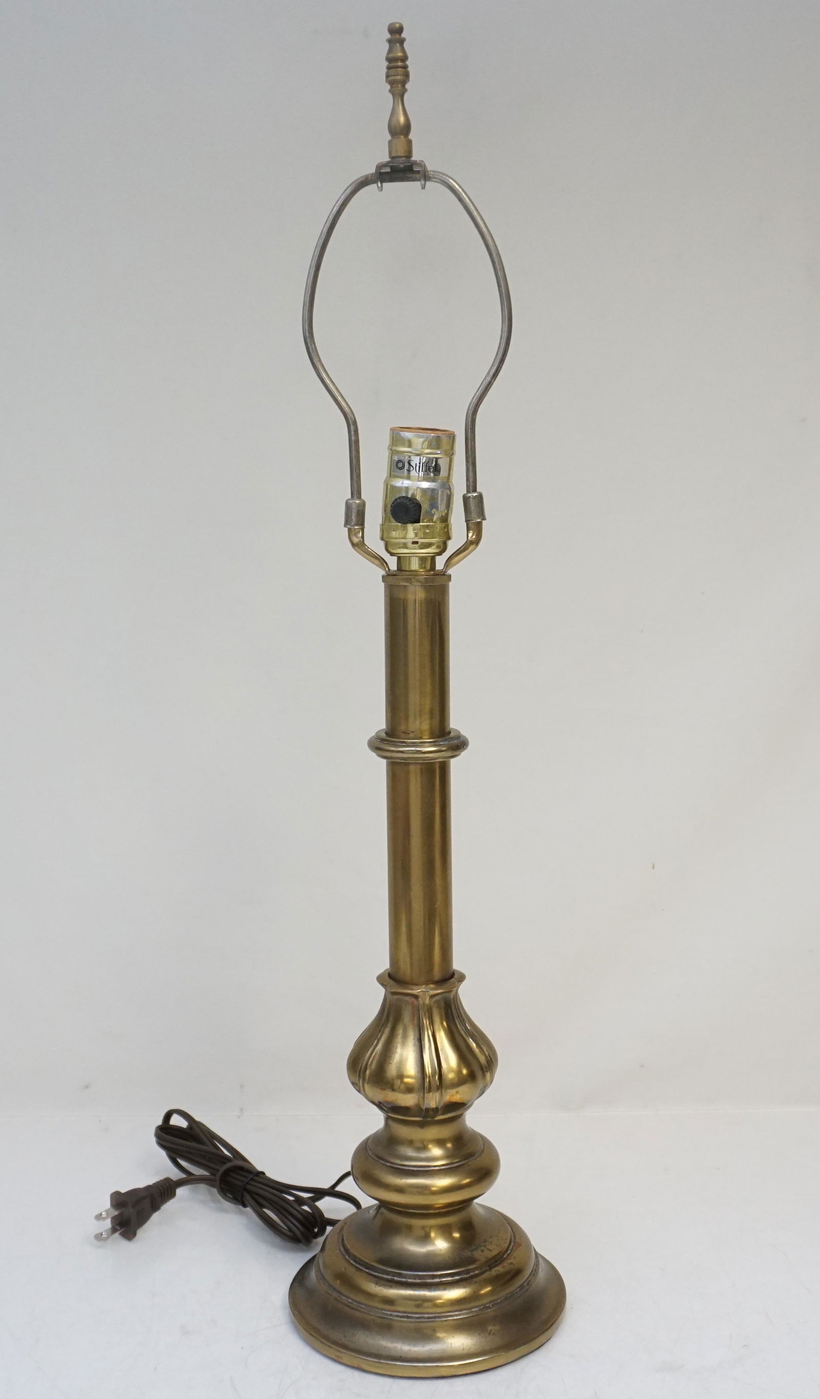 vintage stiffel brass table lamps