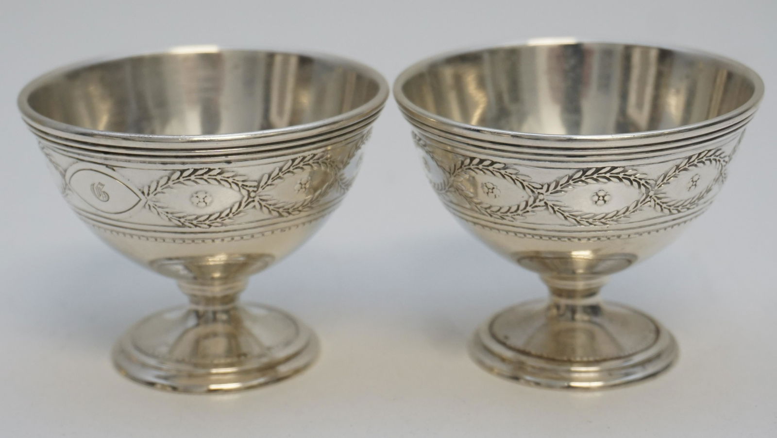 PAIR TIFFANY STERLING MASTER SALTS (1 of 8)