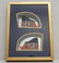 FRAMED QING DYNASTY CHINESE LOTUS SLIPPERS