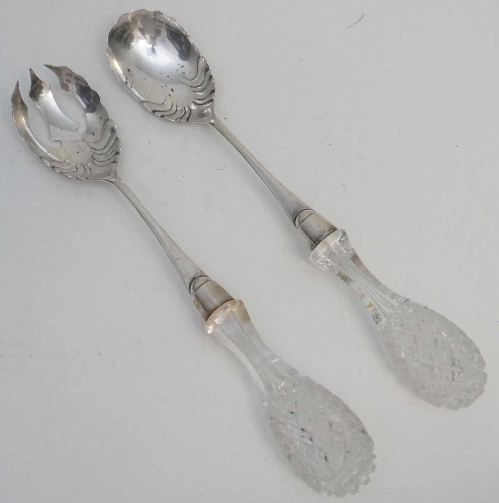 DORFLINGER AB STERLING SALAD SERVICE (1 of 8)