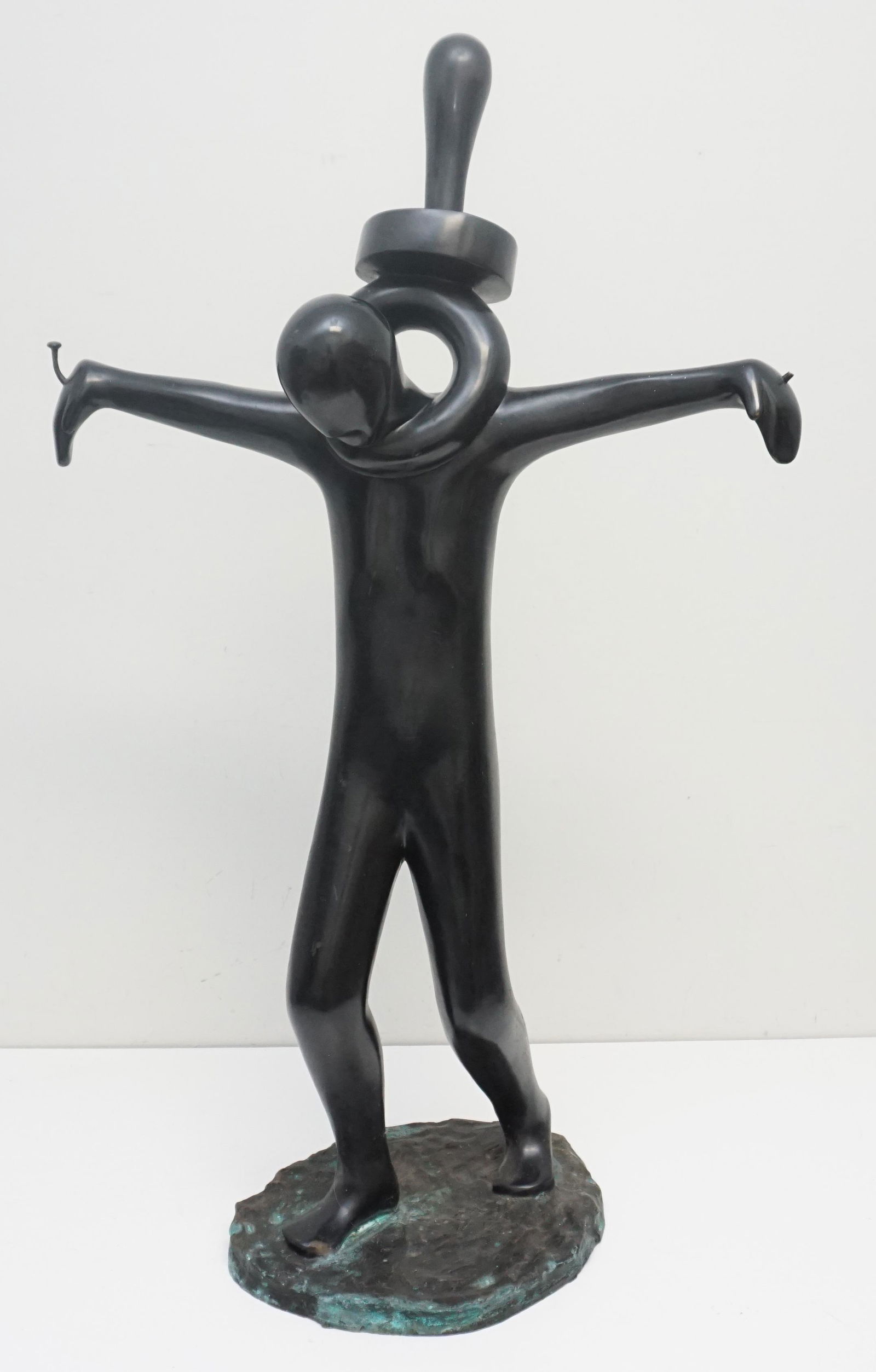 LARGE 1987 MARK KOSTABI BRONZE SCULPTURE (1 of 11)