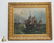 19th c OYSTER BOATS OIL ON CANVAS - 10