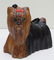 TIMMY WOODS HAND CARVED YORKSHIRE / YORKIE TERRIER BAG