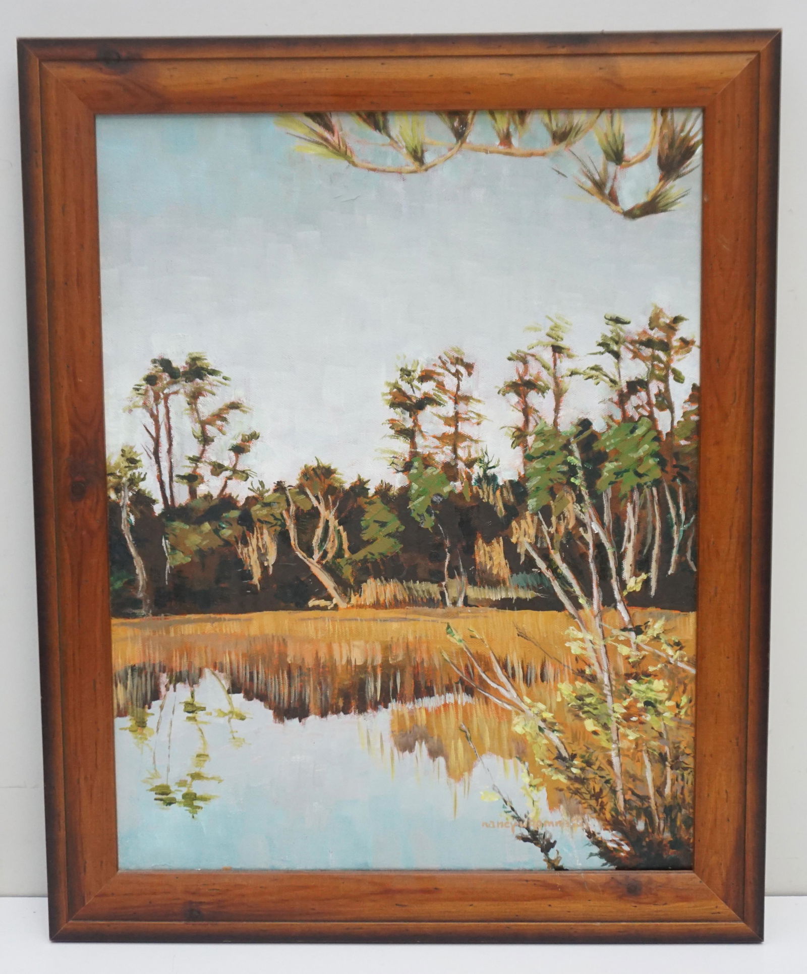 LOWCOUNTRY ACRYLIC MARSH PAINTING (1 of 8)