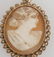2 VINTAGE CAMEOS 10K & STERLING - 2