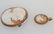 2 VINTAGE CAMEOS 10K & STERLING - 3