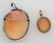 2 VINTAGE CAMEOS 10K & STERLING - 4