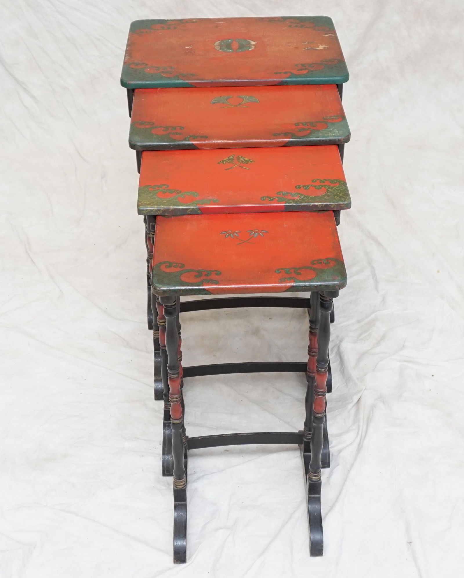 ANTIQUE JAPANESE NESTING TABLES Dec 08, 2019 Charleston Estate