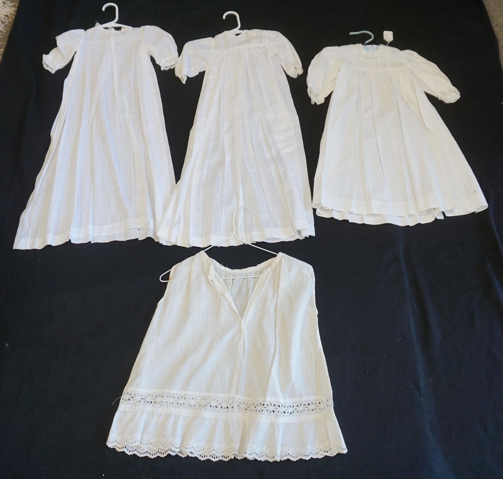 4 Victorian Christening Gowns
