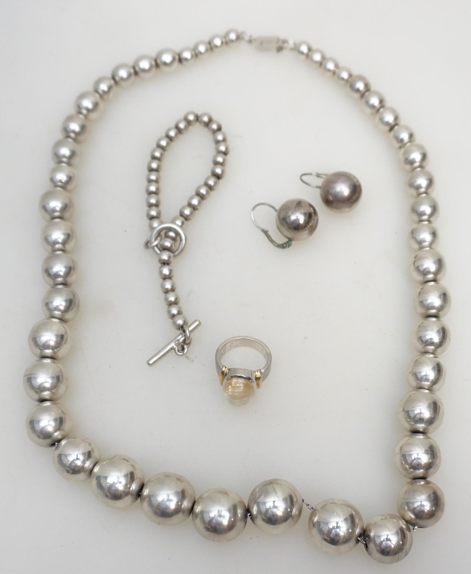 4 STERLING SILVER JEWELRY (1 of 7)