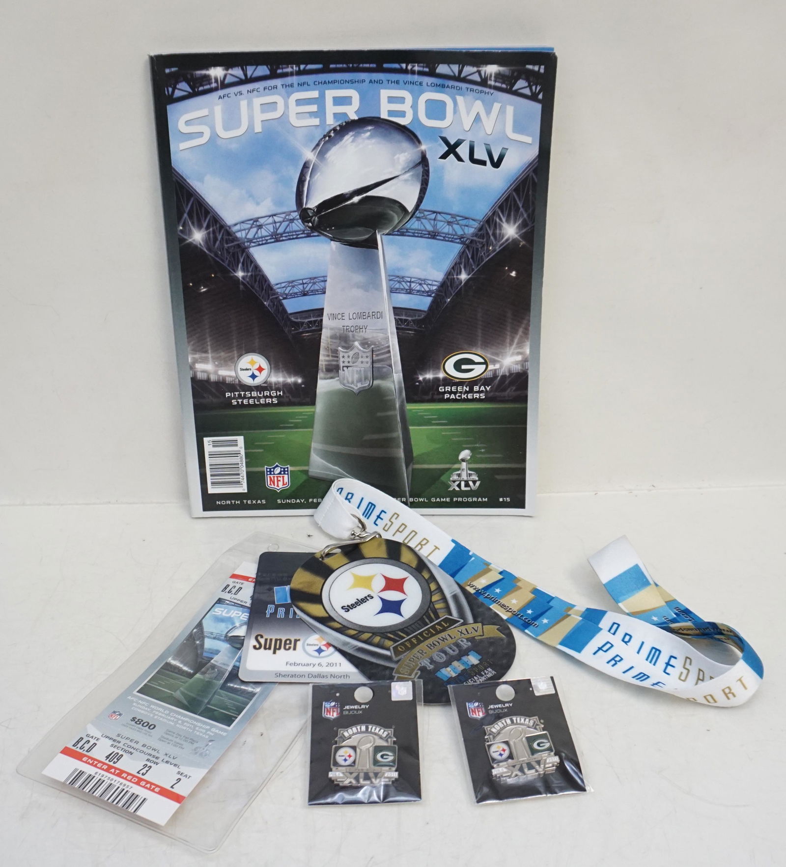 SUPER BOWL XLV STEELERS - GREEN BAY 2011 (1 of 8)