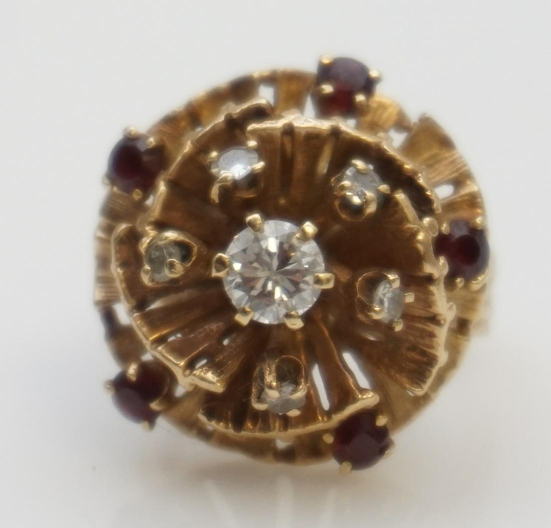 ELABORATE DIAMOND COCKTAIL RING (1 of 4)