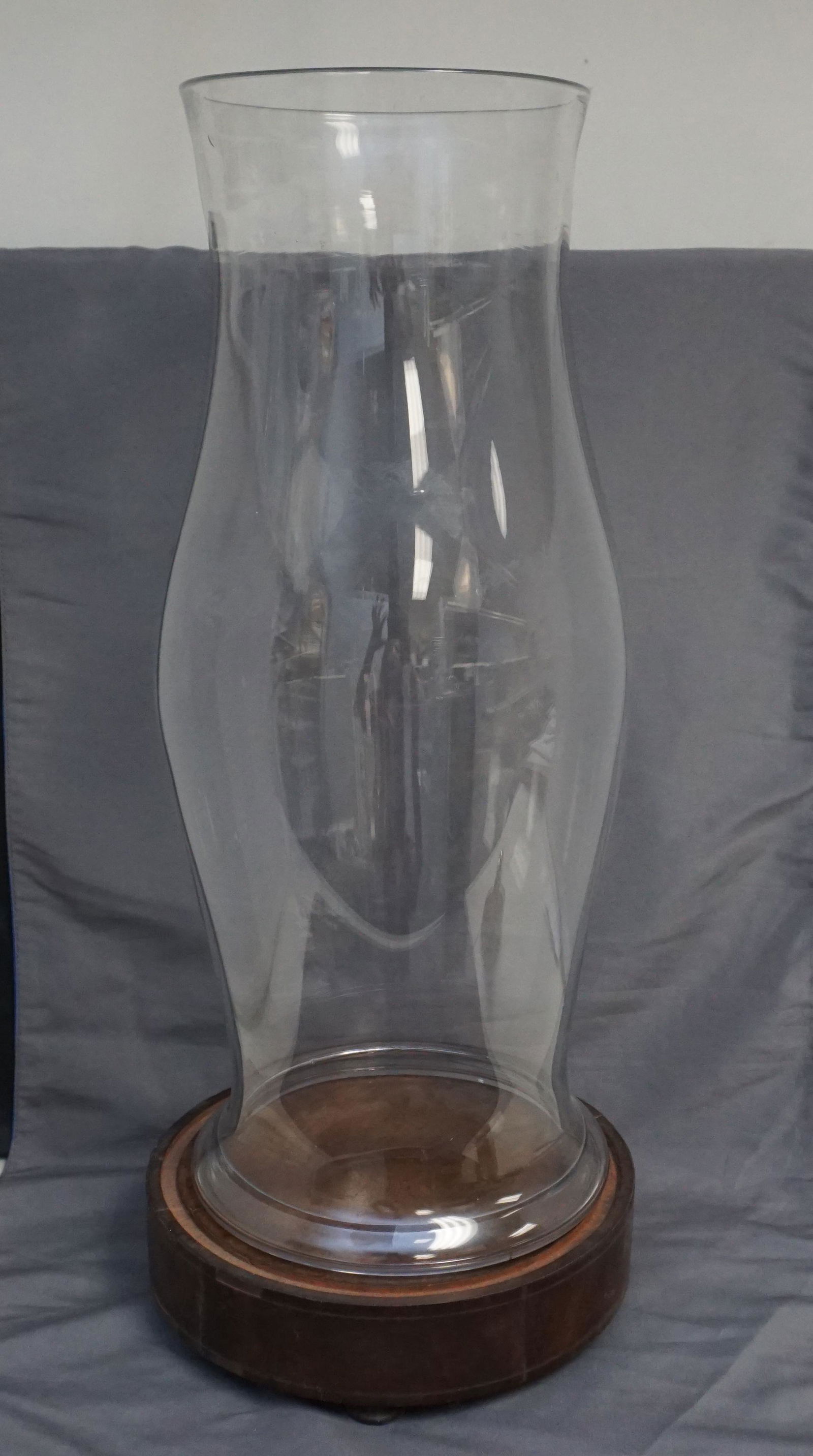 LARGE BLOWN HURRICANE SHADE (1 of 4)